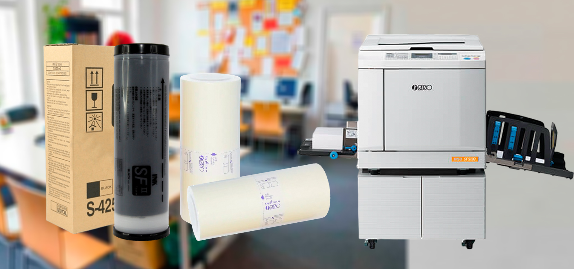 VENTA DE DUPLICADORAS E INSUMOS